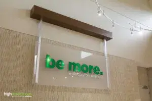 Clayton Homes Fitness Center Sign
